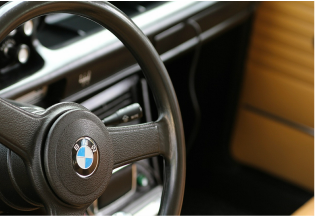 Classic BMW Interior Steering Wheel